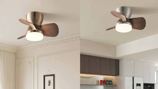 Flush Mount Ceiling Fan Light vs Standard Ceiling Fan Light: Which Fits Low Ceilings Better?