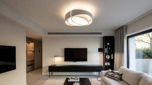 Modern Interlocking Ring LED Ceiling Light