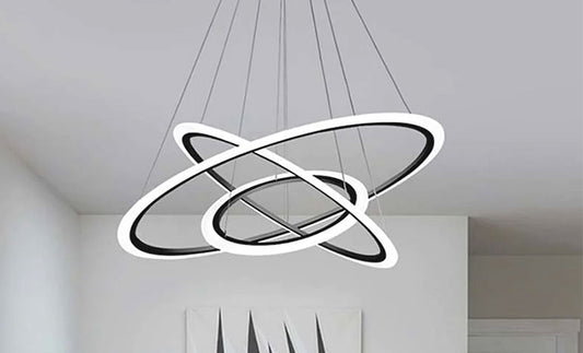 Best LED Ring Chandeliers to Buy from VAXLAMP in 2023