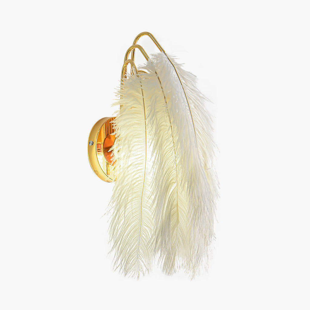 Minimalist Feather Wall Lamp Main