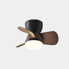 3-Blade Ceiling Fan Light Wood Grain, 3 Colors