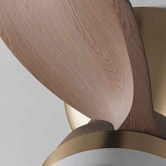 3-Blade Ceiling Fan Light Wood Grain, 3 Colors