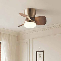 3-Blade Ceiling Fan Light Wood Grain, 3 Colors