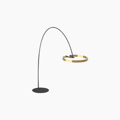 Arched Floor Lamp Ring Halo