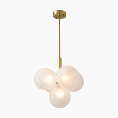 Bubble Cluster Chandelier White 5
