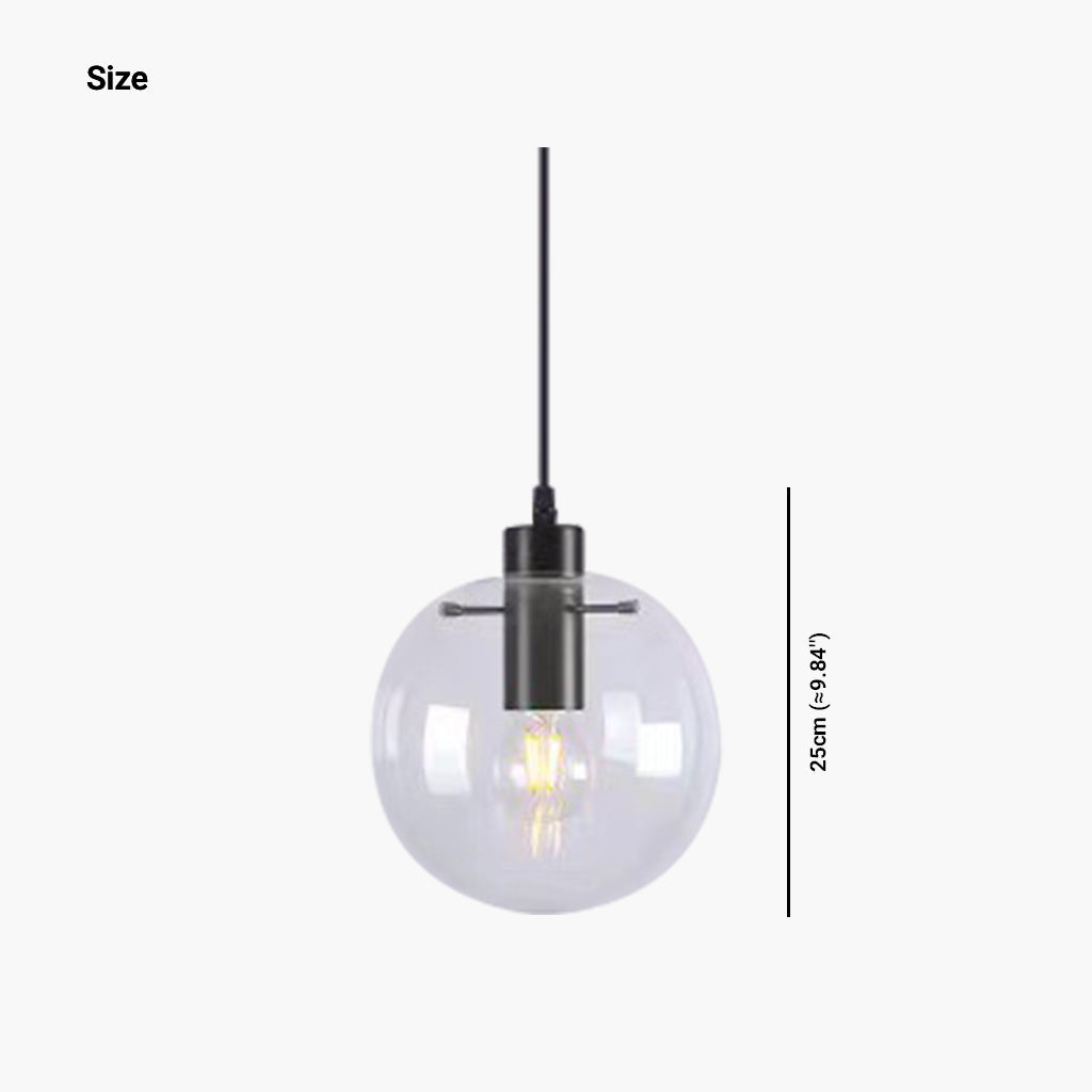 Bubble Glass Pendant Light  1 Size