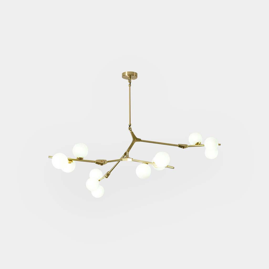 Bubble Glaskula Guld