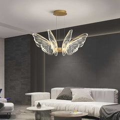 Butterfly Acrylic Chandelier Room