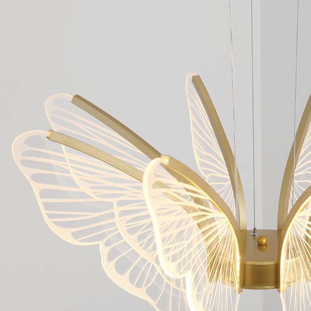 Butterfly Acrylic Chandelier Wings