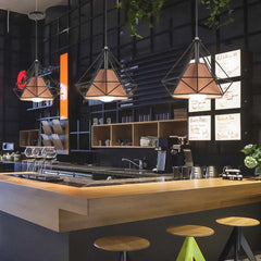Cage Hanging Pendant Light Bar