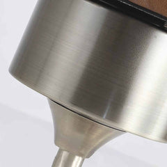 Deckenventilator Licht Modern DC-Wechselrichter 3 Holzflügel Halbbündige Montage