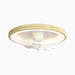 Ceiling Fan Light Flush Mount Yellow