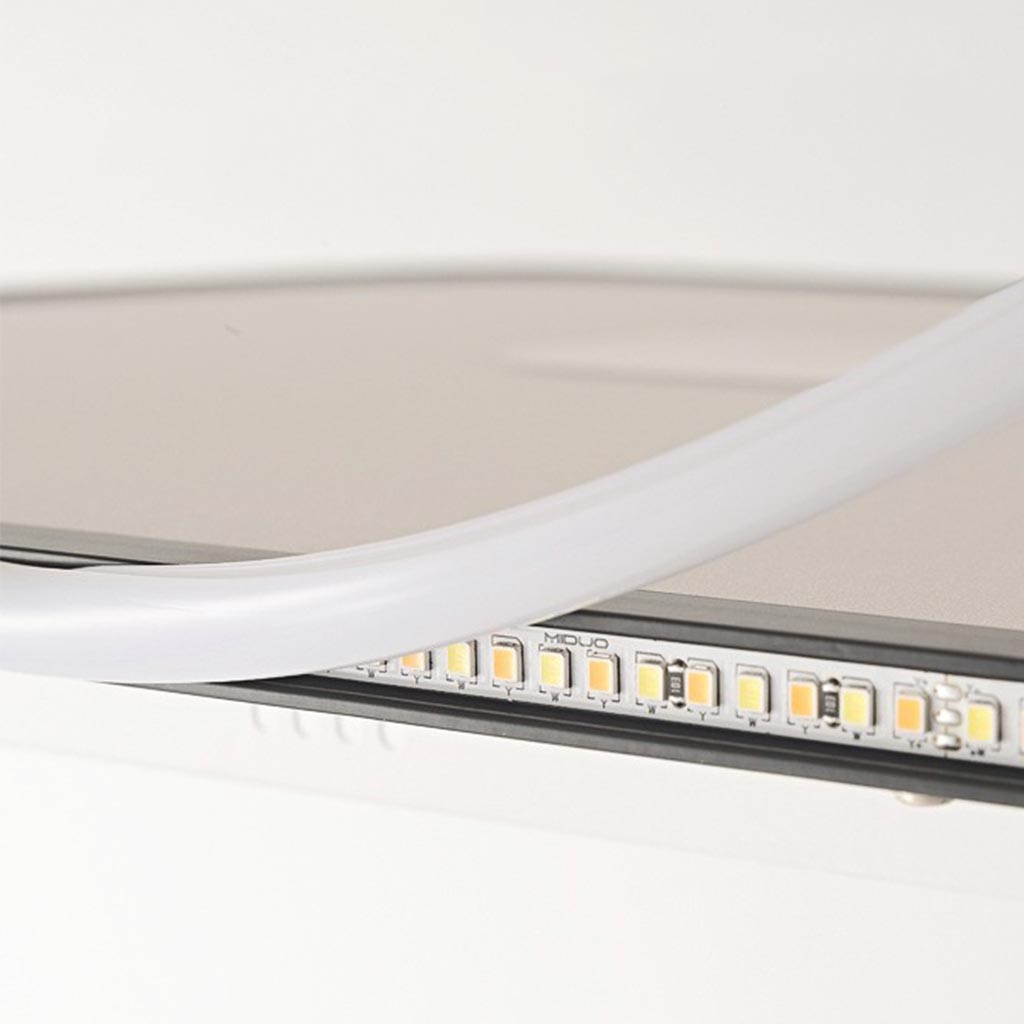 Ceiling Fan with LED Light Round Detail