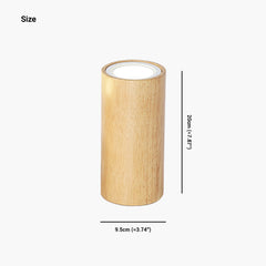 Ceiling Light Downlight Wood LED Cylinder Size