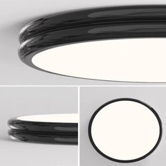 Ceiling Light Flush Mount Modern Minimalist Round LED Full Spectrum, 2 Colors