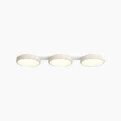 Ceiling Light Flush Mount Round LED Triple White