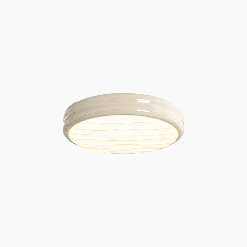 Ceiling Light Flush Mount Round LED White