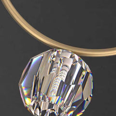 Ceiling Light Glass Crystal Globe