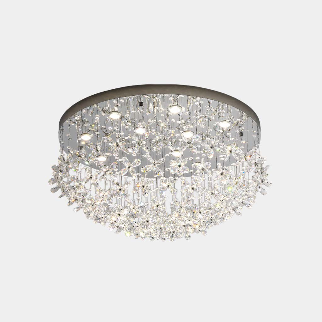 Ceiling Light Luxury Crystal Butterfly