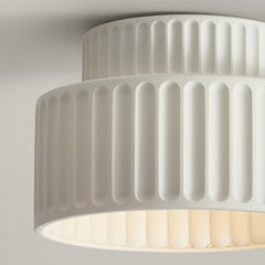 Ceiling Light Nordic Cream Pleated Shade