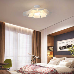 Ceiling Light Semi Flush Acrylic Flower Bedroom