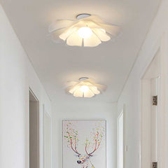 Ceiling Light Semi Flush Acrylic Flower Hallway