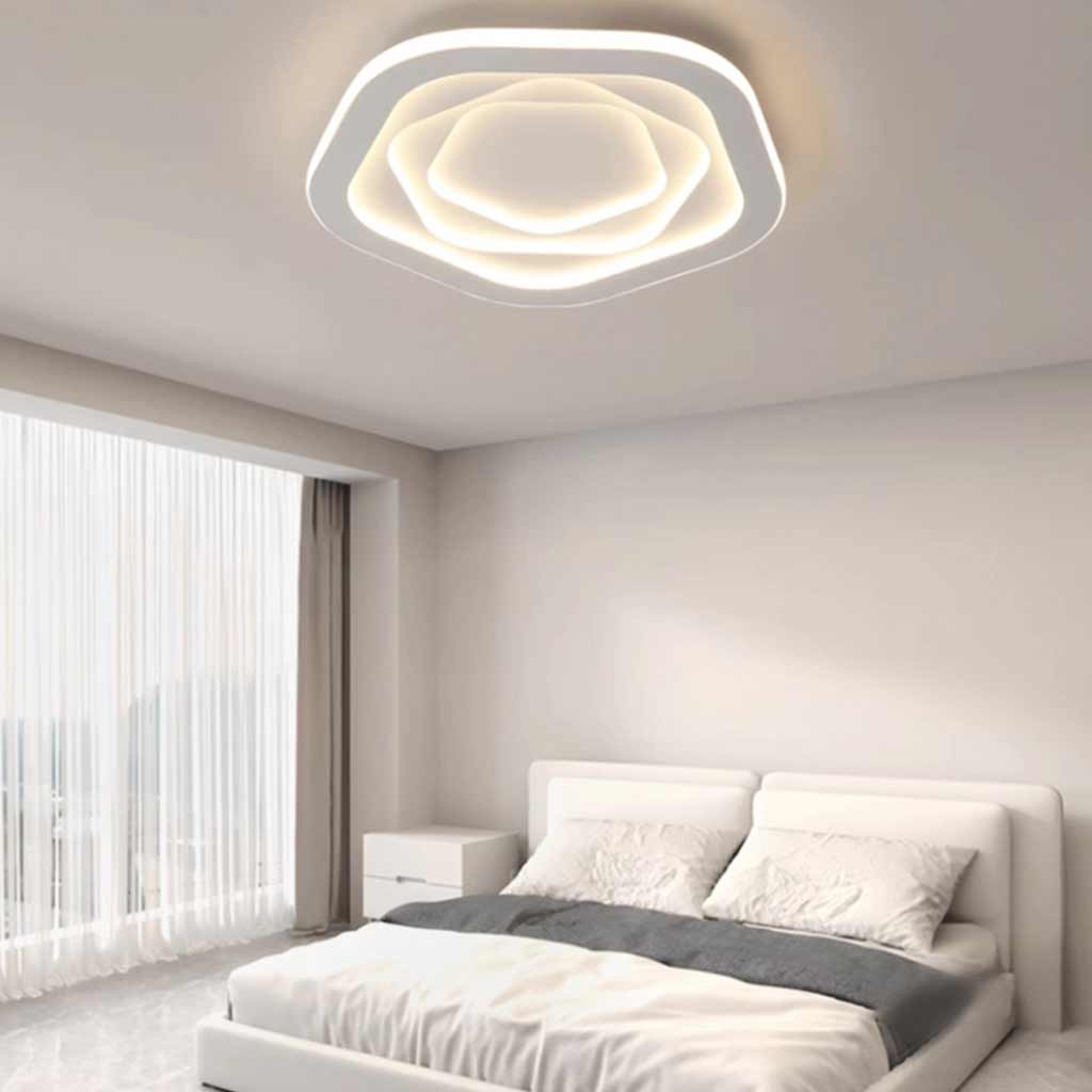 Simple Light Ceiling Simple Triangle / Pentagon LED Dimmable Ceiling Light | VAXLAMP