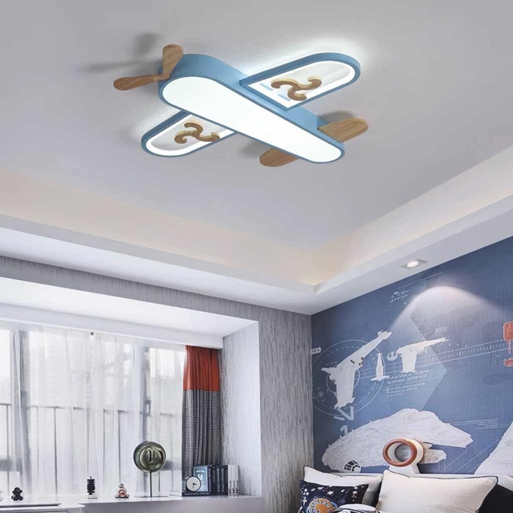 Suspension bois avion -Décoration d'occasion Suspension bois avion -Décoration d'occasion