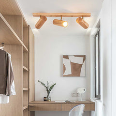 Ceiling Spotlight Simple LED 3 Heads Dressing Room