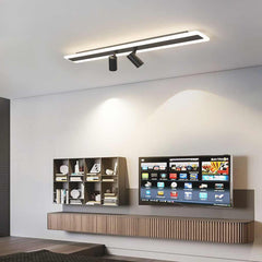 Ceiling Track Light Spotlight Linear 2 Heads Living Room