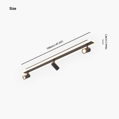 Ceiling Track Light Spotlight Linear Size