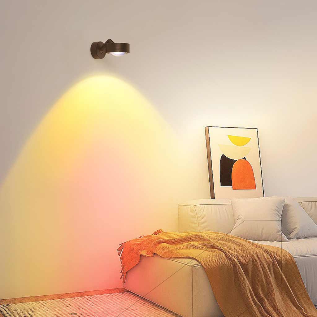 Ceiling Wall Light Spotlight Sunset Black Living Room