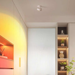 Ceiling Wall Light Spotlight Sunset White Foryer