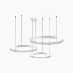 Kronleuchter Minimalistische Stilvolle Hängende Kreisförmige Ring -LED, 4 Farben