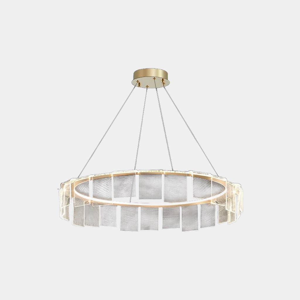Chandelier Circular Round Ring Acrylic LED
