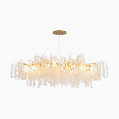 Chandelier Crystal Branch Rectangle