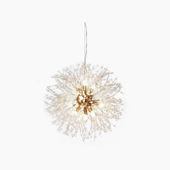 Chandelier Dandelion Crystal 12 Heads Gold