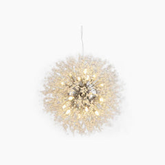 Chandelier Dandelion Crystal 16 Heads Silver