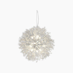 Chandelier Dandelion Crystal 8 Heads Silver