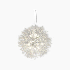 Chandelier Dandelion Crystal 9 Heads Silver
