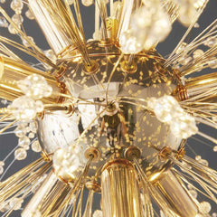 Chandelier Dandelion Crystal Light Source