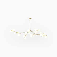Chandelier Elegant Branch Bubble Glass Ball 24 Lights