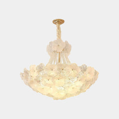 Kroonluchter Franse Cluster Glas Bloemblaadje