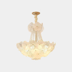 Kroonluchter Franse Cluster Glas Bloemblaadje