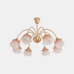 Chandelier French Vintage Brass