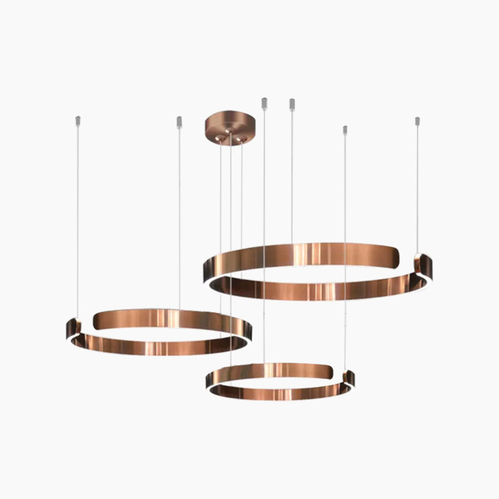 Metal circle chandelier cheap