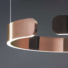 Chandelier Hanging Circular Rose Gold