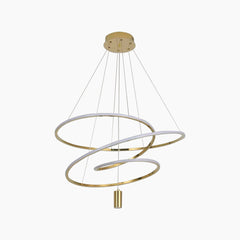 Chandelier Irregular Ring Chic Orbit