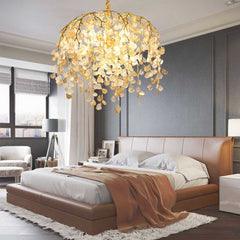 Chandelier Leaf Arch Branch Bedroom