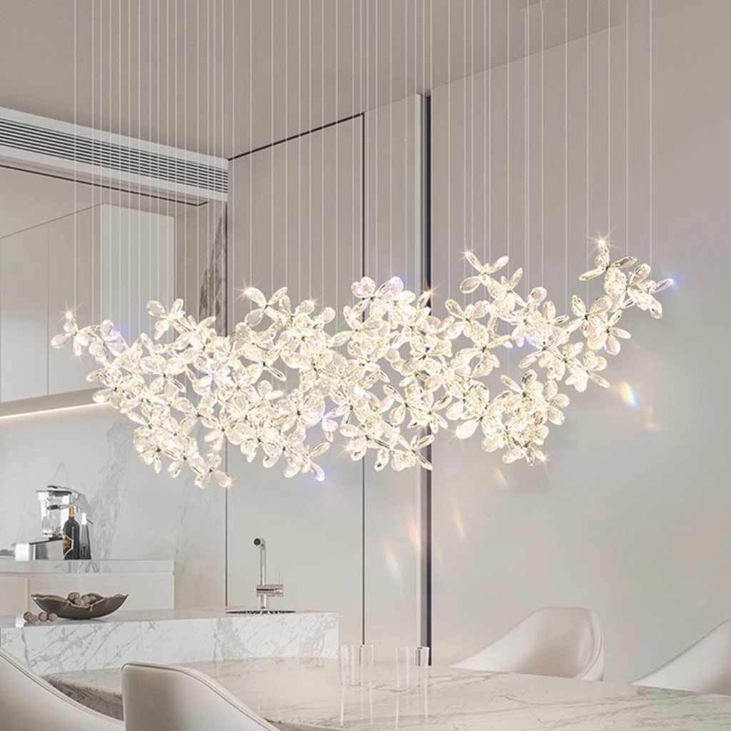 Chandelier Luxury Crystal Butterfly LED Dining Room